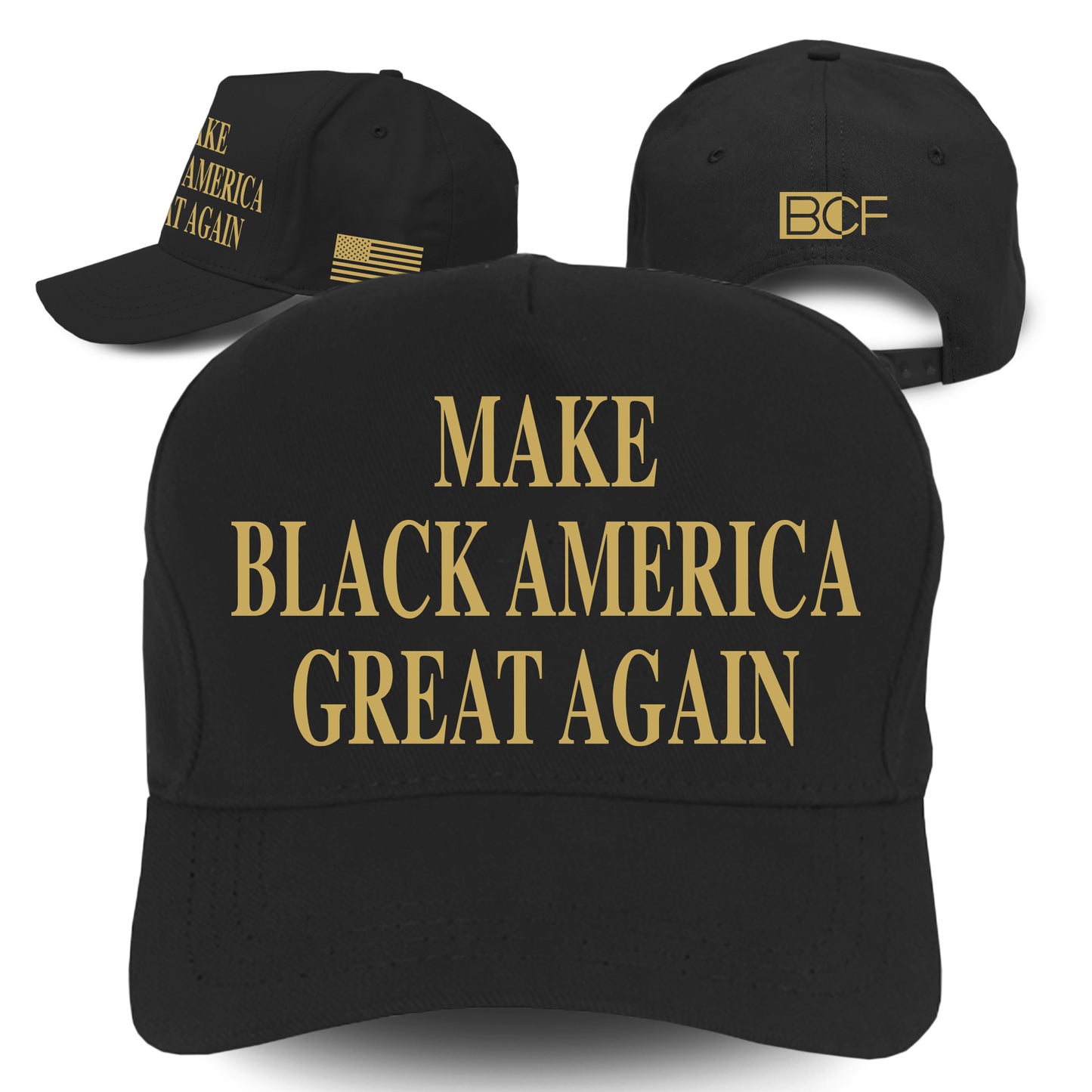 MBAGA High-Crown Hat, Black
