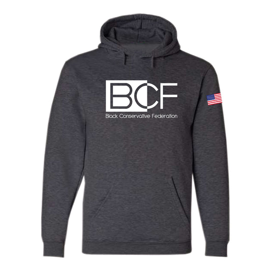 Official BCF Hooded Pullover, Heather Charcoal