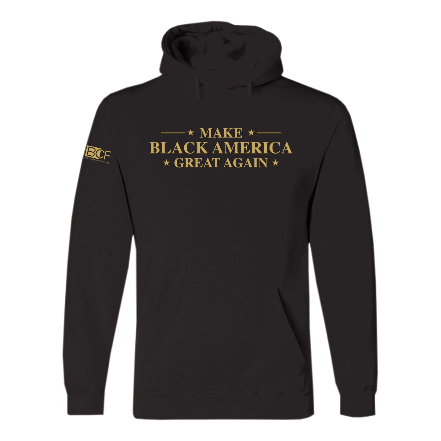 MBAGA Hooded Pullover, Black