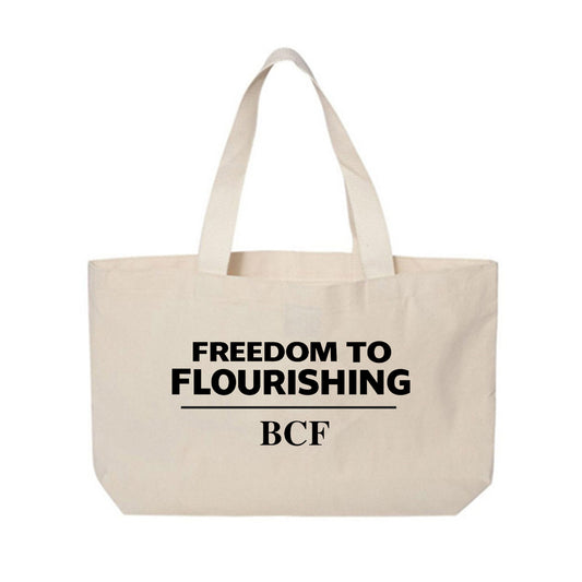 Freedom to Flourishing Tote Bag